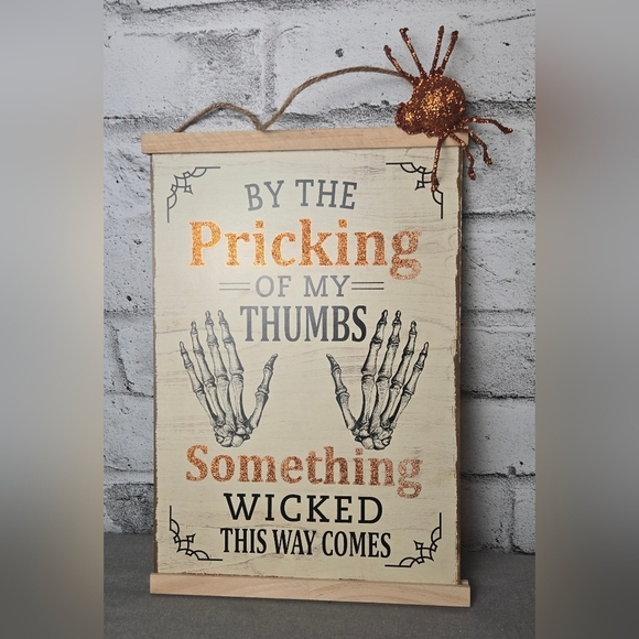 Halloween Décor Bundle Ornaments Signs Cookie Cutters Witch Wall Art Spooky Set - Picture 9 of 15